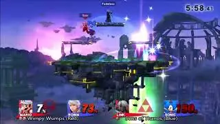 Smash 4 - Wimpy Wumps (Red) vs. Sons of Thanos (Blue) - Gamers' Night 2018