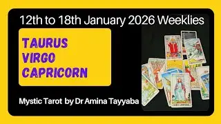 Taurus| Virgo| Capricorn| Urdu| hindi| 12th to 18th January| Love| Career| weekly| horoscope 