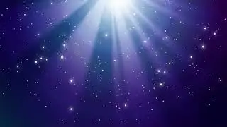 God rays lights falls with particles | Beautiful Abstract Blue Magic Light Background Illustration