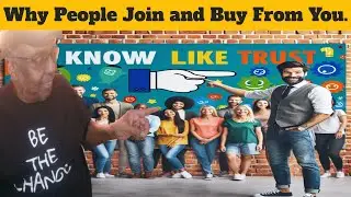 Know, Like and Trust  makes the difference in network marketing and affiliate marketing