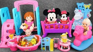 61 Minutes Satisfying with Unboxing Cute Doll Cart & Bathtub Toys Collection