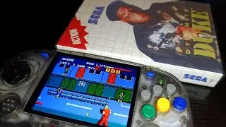 Ich spiele: Dynamite Duke (SEGA Master System/1991) auf dem Anbernic RG ARC-S! Deutsch / German