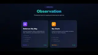 ✨ Explore the Night Sky with Sky Tools