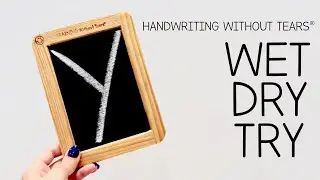 Learn to Write | Capital Letter Y | Wet Dry Try