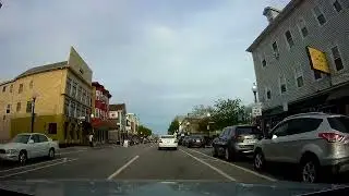Driving to Pure Lounge on Atwells Ave in Providence, Rhode Island