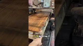 5m long green teak wood planks, sawn for a customer's table top, 10cm thick | The Hoan Wood Furni...