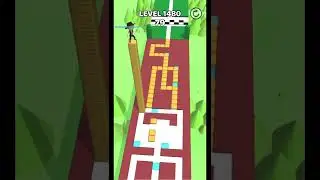 Gameplay top mobile games Relaxing n satisfying game iOS/ANDROID Stacky Dash  #gameplay Level 1480