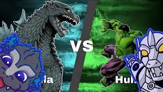 Illum reacciona - Godzilla vs Hulk: Death Battle ((The NEW Round)) 