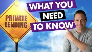 Private Lending For Real Estate Investing (Strategies for Canadians🍁🍁🍁)