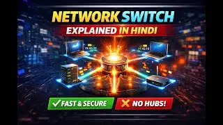 How Network Switch Works? 🤯 | Computer Networking Explained in Hindi