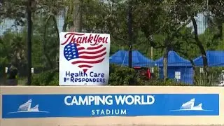 Coronavirus testing at Camping World Stadium underway for those with or without symptoms