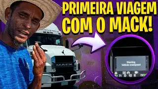 PRIMEIRA VIAGEM COM O MACK. VEJA MINHA REAÇÃO 😱🇺🇸