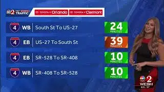Meaghan Mackey - WESH 2 Traffic Montage - 16 October 2025