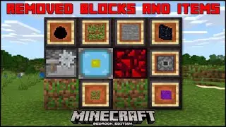 Minecraft Bedrock — Удалены секретные блоки и предметы (Mobile/Xbox/PS4/Windows 10/Switch)