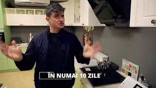 Mobila personalizata cu fronturi din mdf frezat antichizat