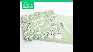 Reusable Brush Lettering Workbook - Big Hit on Kickstarter