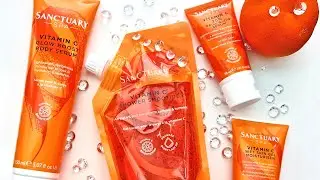 Сияющая кожа! Линейка продуктов с витамином С от Sanctuary Spa