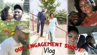 Behind The Scenes At Our Engagement Photoshoot | Vlog| Love Inscribed