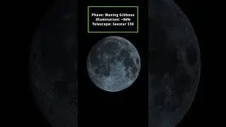 The moon, through my telescope. 🌔🔭 #space #moon #lunar #photo