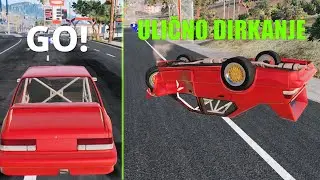 Cestno Dirkanje je Varno | BeamNG.Drive