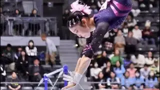 Yamaguchi Sara UB 山口幸空　段違い平行棒