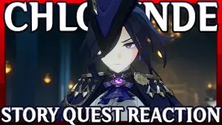 That Was So Sick! Chlorinde Character Quest Cutscene Reaction! | Genshin Impact
