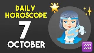 Aquarius horoscope today - October 7, 2025