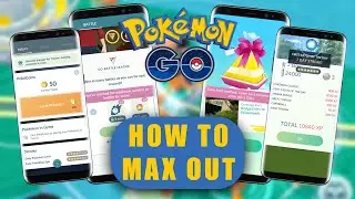 Как ежедневно максимизировать очки в POKEMON GO (быстрое развитие аккаунта!)