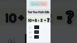 Calculation Game: Test Your Math Skills Now! #brainteaser #mathquiz #mathexams #mathexam #mathgames