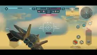 Sky Warriors Gameplay F-22 V-S J-20 (LGN) playing 120fps @skywarriors8512 #skywarriors 