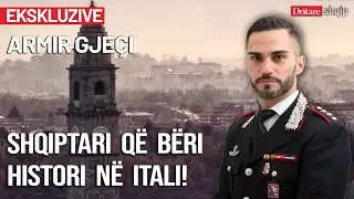 Kapiteni shqiptar n&euml; krye t&euml; karabinier&euml;ve italian&euml;! Flet Armir Gje&ccedil;i! | Shqip nga Rudina Xhunga