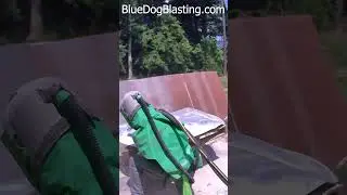 Dry Blasting Hood - NO WARPING - See FULL Video at Blue Dog Blasting