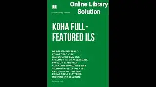 Koha#Instullation#Costumaizetion#Configration#Online#Library#Solution