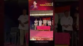 Dr. Puttagunta V. Sateesh unfurling the National Flag at Vivekananda School, Vijayawada