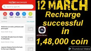 New version mcent browser se recharge kaise karen //latest// free mein kaise karen without point