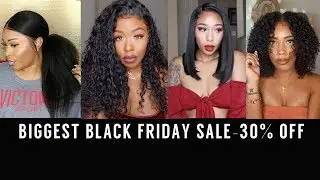 2018 Biggest Black Friday Sale & Giveaway is Coming! 30% OFF for All & Free Gifts ft OMGqueen Wigs