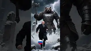 Russia&rsquo;s President and the Steel Bear | Epic AI Short #cinematic #surreal #epic
