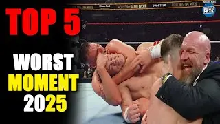 Worst WWE Moment of 2025 😱 Ft. John Cena The Rock Roman Reigns 