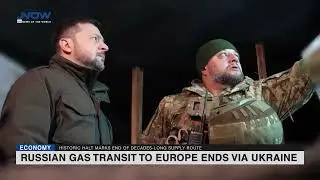 Russian gas transit to Europe ends via Ukraine