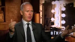 BIRDMAN interview with Michael Keaton - Batman, Oscars, Chivo, Inarritu
