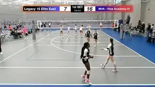Legacy 15 Elite East vs MVA - Rise Academy 41