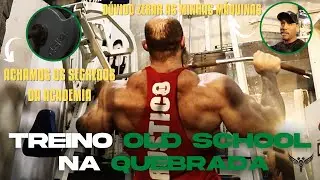 MARCAO DOS VENENOS ZERANDO AS MAQUINAS DA ACADEMIA DA QUEBRADA