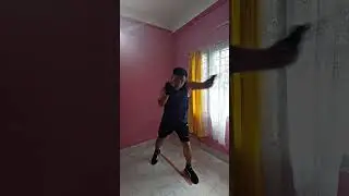 Day 3 of Learning Boxing 🥊 Cross ( Footwork and Stance ). #boxingtraining #boxingjourney