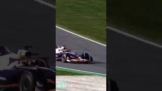 Overcoming a 5-Place Grid Penalty to Pass Verstappen on Lap 1! 🏎️💨 #f123 #shorts #f12023 #f1shorts
