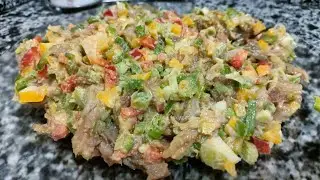 Herring prepared in a wonderful way