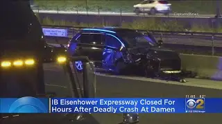 1 Dead, 1 Injured After Crash Involving Semi-Trailer On Eisenhower Expressway Near Damen&nbsp;