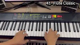 Teclado Yamaha PSR-F52 Demonstração Timbres O MELHOR CUSTO BENEFÍCIO #tecladoiniciante
