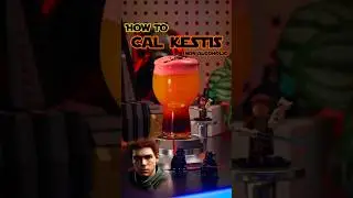 How To Make Cal Kestis | Non-Alcoholic Star Wars Drink | #calkestis #starwars #sincitybartender
