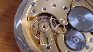 1916-1922 Omega Pocket Watch 35.5 L Calibre Balance Wheel