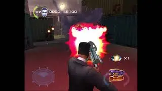 Men In Black II: Alien Escape 60fps gameplay (PlayStation 2)